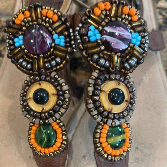 B•O•C Beaded Sandals - Picture 2 of 3